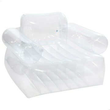 Inflatable Pool Chair Intex Transparent 109 x 79 x 107 cm (4 Units)
