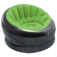 Inflatable Armchair Intex Empire 112 x 109 x 60 cm Green (3 Units)