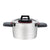 Casserole with Lid Feel Maestro MR-3530-24  Red Black Steel Stainless steel Plastic Ø 24 cm 5,5 L