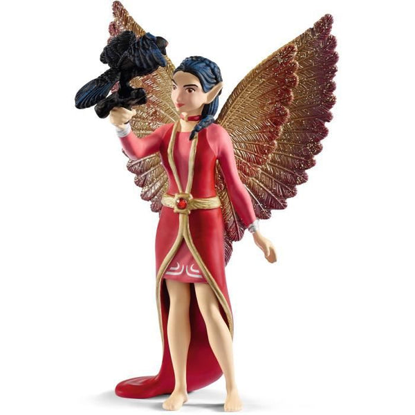 SCHLEICH FILM Nuray avec corbeau Munyn - 70586 - Bayala