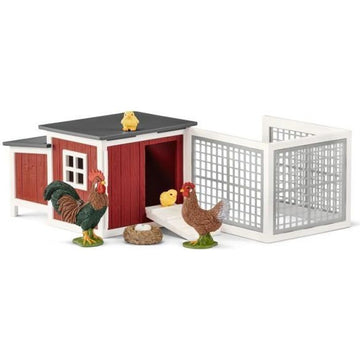 SCHLEICH Figurine 42421 Poulailler - Farm world