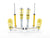 Kit coilover FK sospensioni sportive VW Golf 5 1KM Variant 2007-2009 con montante da 55 mm