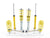 Kit coilover FK sospensioni sportive VW Scirocco 13 del 2008 con montante da 55 mm