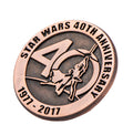 Star Wars 40th Anniversary Collectible Gold Pin, SDCC '17 Exclusive