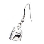 Star Wars Book of Boba Fett Helmet Dangle Earrings