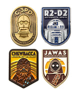 Star Wars Enamel Pins § R2D2 § C3PO § Jawa § Chewbacca