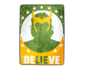 Marvel Studios Loki "Believe" Fleece Throw Blanket § 45 x 60 Inches