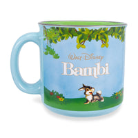 Disney Bambi Meadow Scene Ceramic Camper Mug § Holds 20 Ounces