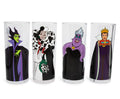 Disney Villains 10-Ounce Tumbler Glasses § Set of 4