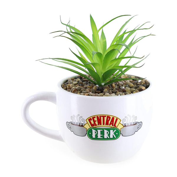 Friends Central Perk Logo Large Ceramic Planter with Handle