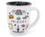 Friends Logo Icon Toss 16oz Wide Rim Ceramic Mug