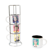 The Golden Girls 10-Ounce Stacking Ceramic Coffee Mugs § Set of 4