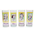 The Golden Girls 4 Piece 10-Ounce Glass Tumbler Set