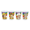 The Golden Girls Rainbow 1.5-Ounce Mini Glasses § Set of 4