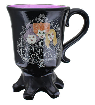 Hocus Pocus Amuck Sisters 20oz Gothic Shape Ceramic Mug