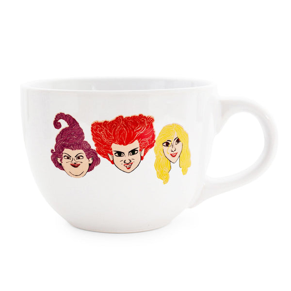 Disney Hocus Pocus Sanderson Sisters Ceramic Soup Mug § 24 Ounces