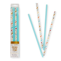 Harry Potter Icons Reusable Plastic Straws § Set of 4