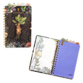 Harry Potter Mandrake Floral 5-Tab Spiral Notebook Journal