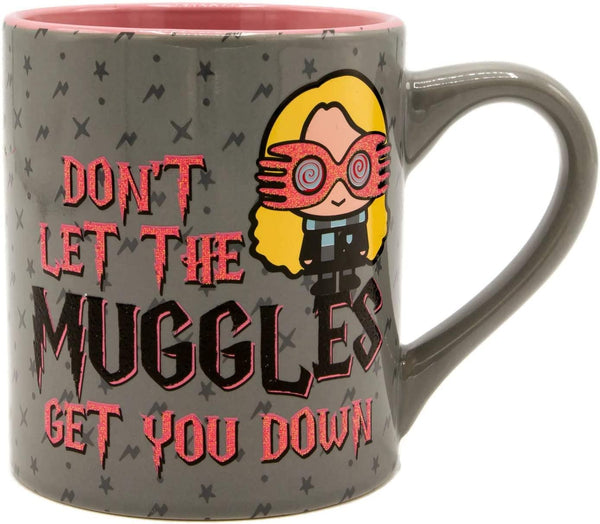 Harry Potter Muggles 14oz Glitter Ceramic Mug