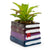 Harry Potter Book Stack 3-Inch Ceramic Planter With Artificial Succulent