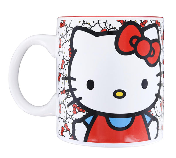 Hello Kitty All-Over Faces 20oz Ceramic Mug