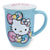 Hello Kitty Pastel on Rainbow 16oz Wide Rim Ceramic Mug