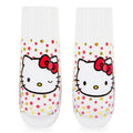 Hello Kitty Polka Dot Portrait 9-Ounce Stemless Fluted Glassware § Set of 2