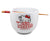 Hello Kitty Cup Noodle Japanese Dinnerware Set § 20-Ounce Ramen Bowl, Chopsticks