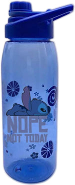 Disney Lilo & Stitch Not Today 28-Ounce Plastic Water Bottle w/ Screw Lid