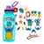 Disney Lilo & Stitch Pineapple 32-Ounce Twist Spout Water Bottle And Sticker Set