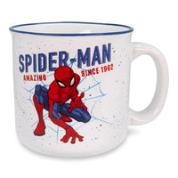 Marvel Spider-Man "Amazing Since 1962" Ceramic Camper Mug § Holds 20 Ounces