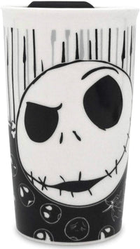 Nightmare Before Christmas Jack with Bones 10oz Ceramic Travel Mug