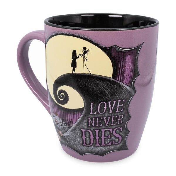 Disney The Nightmare Before Christmas "Love Never Dies" Ceramic Mug § 25 Ounces