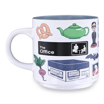 The Office Icons 13oz Ceramic Mug