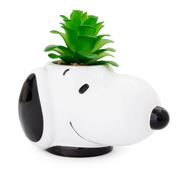 Peanuts Snoopy Face Large Ceramic Planter