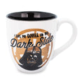 Star Wars "I Like My Coffee On The Dark Side" Ceramic Mug § Holds 18 Ounces