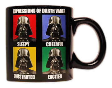 Star Wars Darth Vader Expressions 14oz Ceramic Coffee Mug