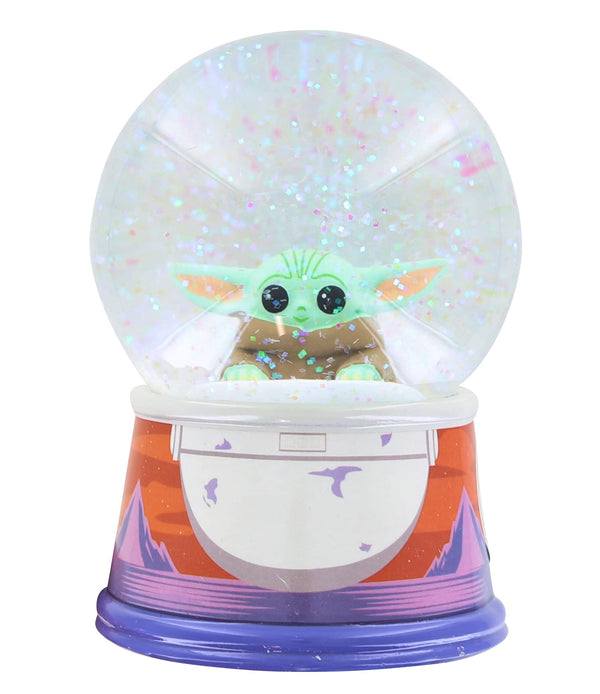 Star Wars The Mandalorian The Child in Hover Pod 6 Inch Light-Up Snow Globe