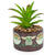 Star Wars: The Mandalorian Chibi Grogu Mini Planter with Artificial Succulent