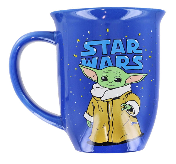 Star Wars Grogu 16oz Wide Rim Ceramic Mug