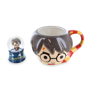 Harry Potter 20oz Sculpted Mug & 55mm Snow Globe Sets