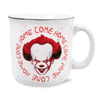 IT Pennywise "Come Home" Ceramic Camper Mug § Holds 20 Ounces