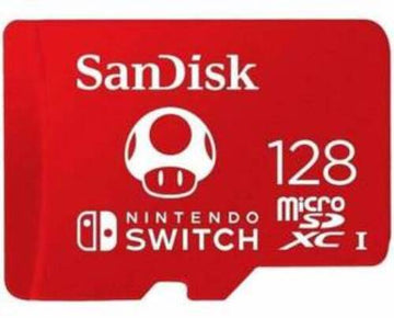 Nintendo Switch Micro SDXC SanDisk 128GB SDSQXAO-128G-GNCZN