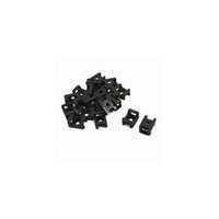 100 Pcs Saddle Type Mount Black