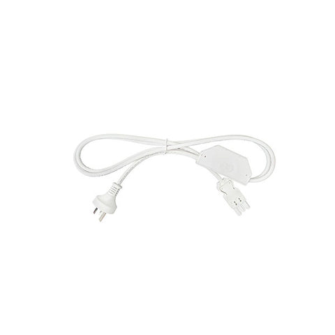 Elsafe Starter Cable 10A 2000Mm Lead And Thermal Overload White