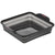 TEFAL J4170314 CRISPYBAKE Moule a cake carré 23x23 cm - 100 % Silicone rétractable - Haute qualité - Résistance - Gris Java Pepper