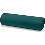 TODAY Drap housse 100% coton - 140 x 190 cm - Vert émeraude TODAY