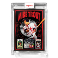 Topps Project70 Card 410 § 2011 Mike Trout by DJ Skee