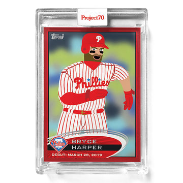 Topps Project 70 Card 461 § 2012 Bryce Harper by Keith Shore