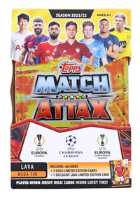 2021/22 Topps UEFA Champions League Match Attax Mega Tin § Lava